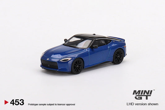 MiniGT 1:64 Nissan Z Performance 2023 Seiran Blue – MiJo Exclusive #453