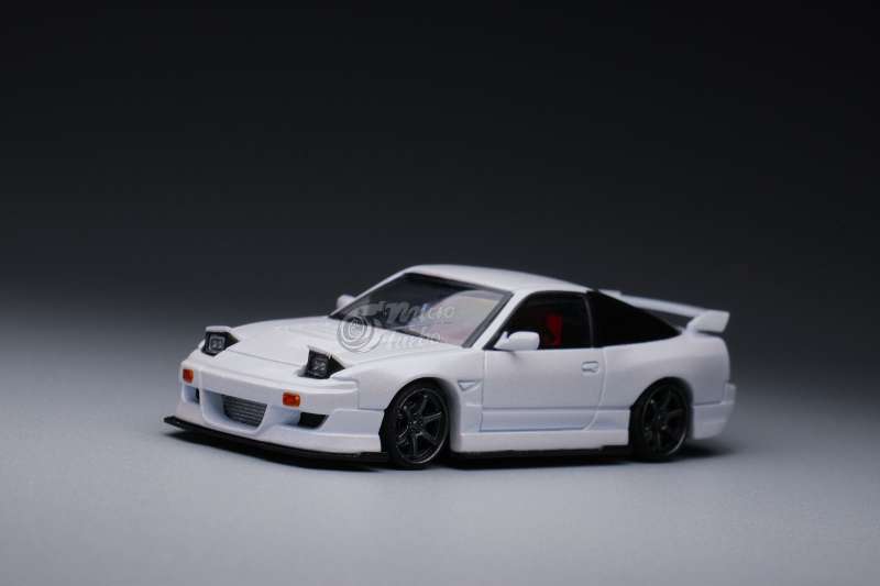 Micro Turbo 1:64 Nissan 180SX Flip Up Lights - White