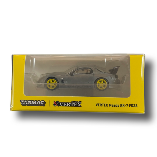 Tarmac Works 1:64 Mazda RX-7 FD3S Vertex Yellow – Global64 *CHASE*