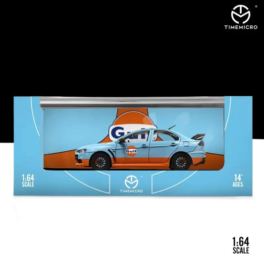 Time Micro 1:64 Mitsubishi Lancer Evolution X Gulf