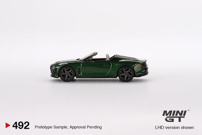 MiniGT 1:64 Bentley Mulliner Bacalar Scarab Green – MiJo Exclusive #492