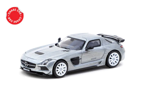 Tarmac Works 1:64 Mercedes-Benz SLS AMG Coupe Black Series (White) – Global64 *CHASE*