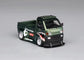 YM Model 1:64 Suzuki Carry Hoonigan D12 Rocket Bunny Widebody Pick-up Truck - Metallic Green