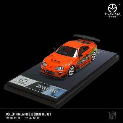 Time Micro 1:64 Tribute To Classics - Toyota Supra A80 Fast & Furious - 2 Styles