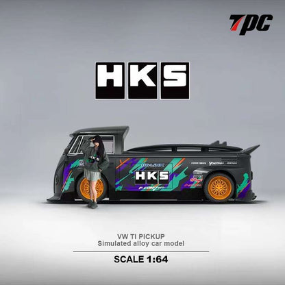 TPC 1:64 VW T1 Pickup - HKS With Figure