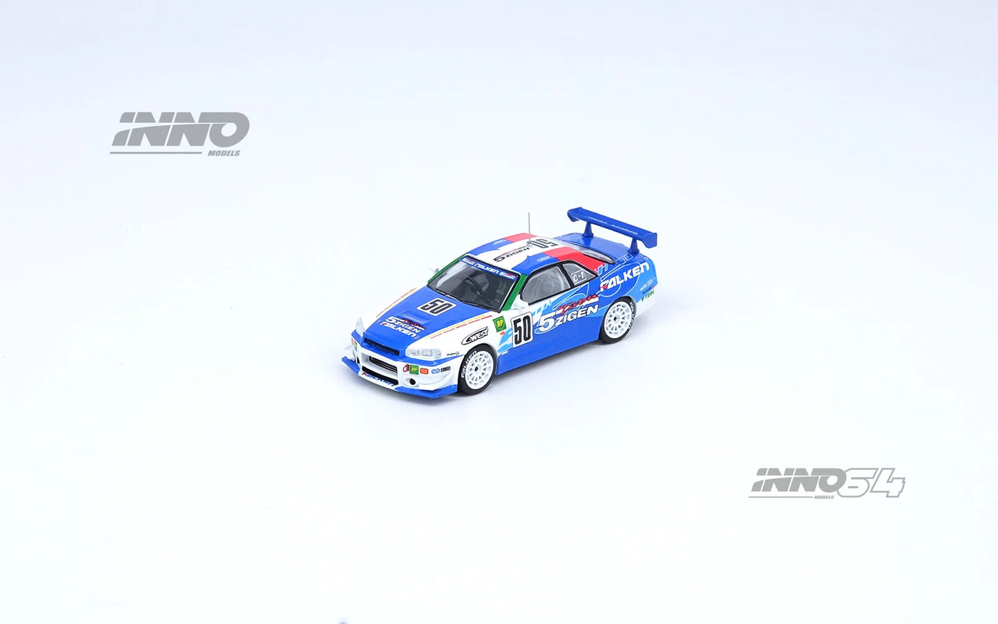 Inno64 Nissan Skyline GT-R (R34) #50 "5ZIGEN FALKEN" Super Taikyu 2000 N1 Championship Winner