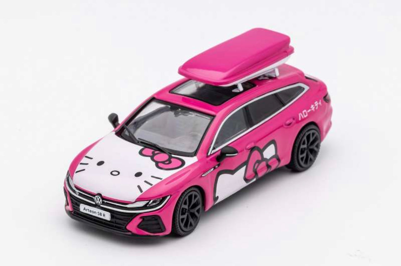 GCD 1:64 VW Volkswagen Arteon Wagon R With Storage - Hello Kitty