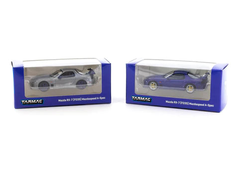 Tarmac Works 1:64 Mazda RX-7 (FD3S) Mazdaspeed A-Spec Innocent Blue Mica - Global64 *CHASE*