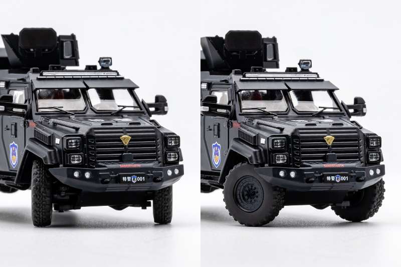 GCD 1:64 Armored SWAT Police Truck