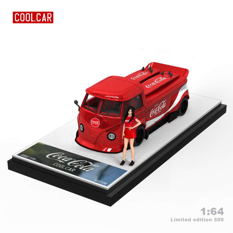 Cool Car 1:64 Volkswagen VW T1 Panel Truck Widebody - 2 Styles