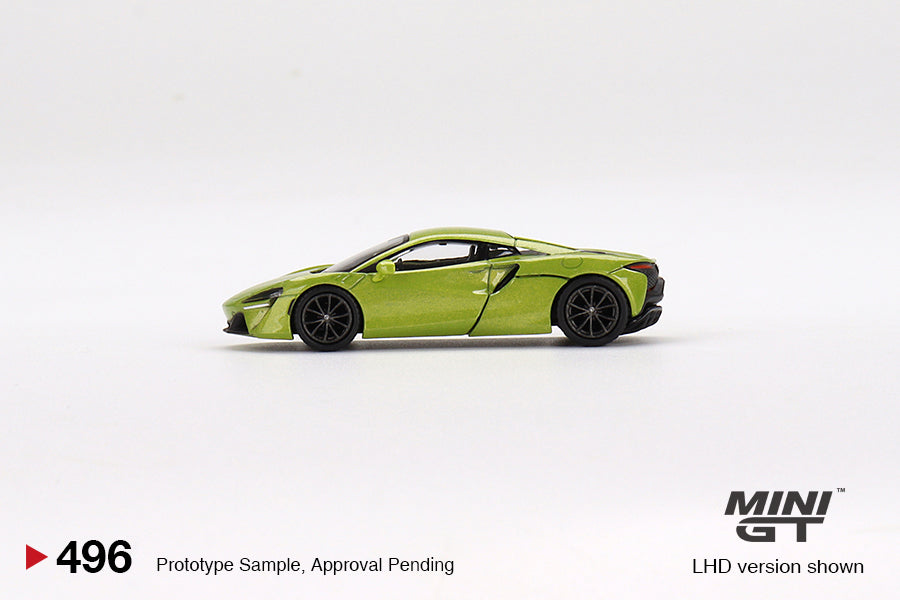 MiniGT 1:64 McLaren Artura Flux Green - MiJo Exclusive #496