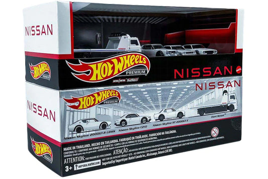 Hot Wheels 1:64 Premium 2023 Nissan Diorama Case (2 sets)