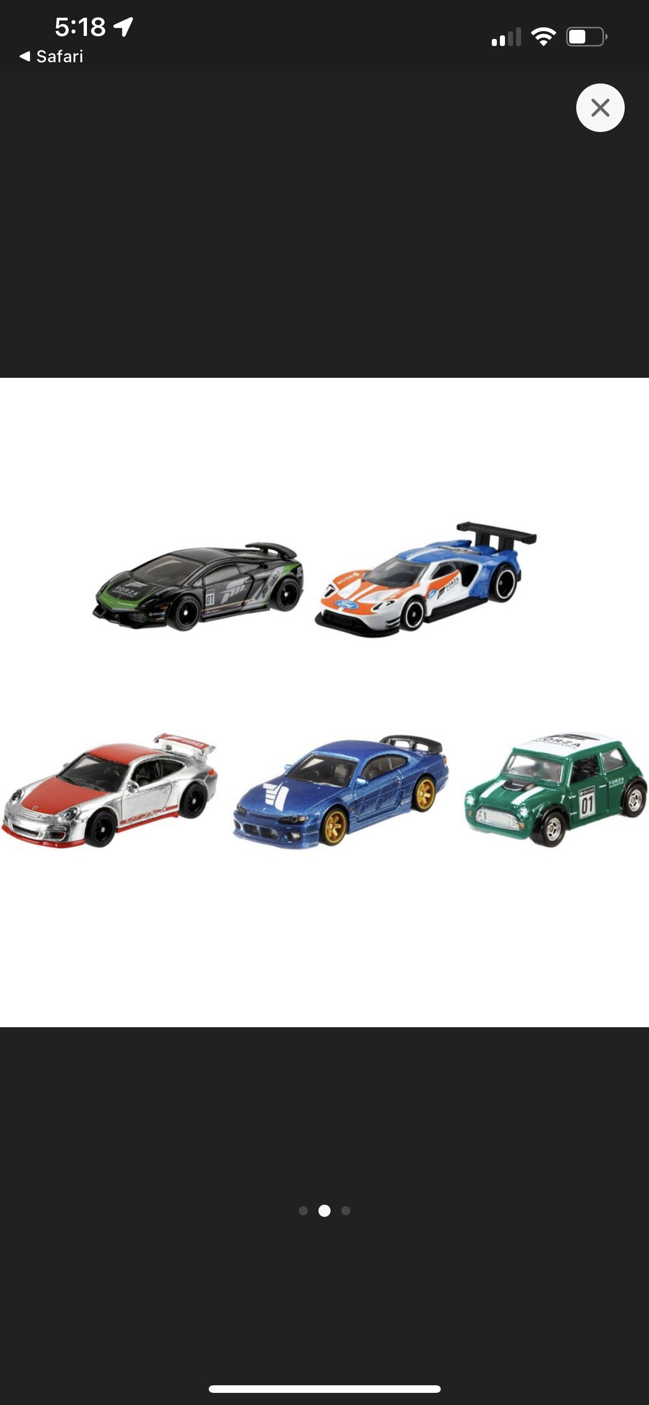Hot Wheels - Forza Motorsport - 5 Car Premium Set by Mattel. - Now and Then  Galleria LLC