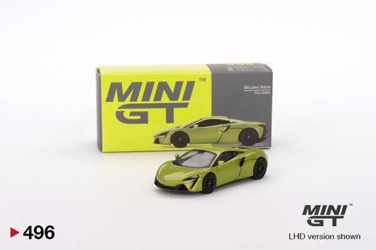 MiniGT 1:64 McLaren Artura Flux Green - MiJo Exclusive #496