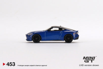 MiniGT 1:64 Nissan Z Performance 2023 Seiran Blue – MiJo Exclusive #453