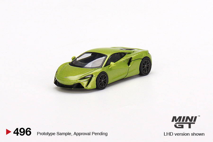 MiniGT 1:64 McLaren Artura Flux Green - MiJo Exclusive #496