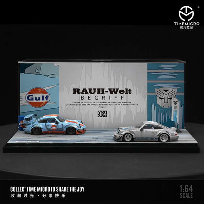 Time Micro 1:64 RWB 964 Gulf / Grey