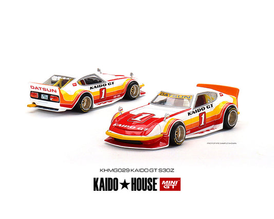 MiniGT x Kaido House 1:64 Datsun Fairlady Z V1 Red & White