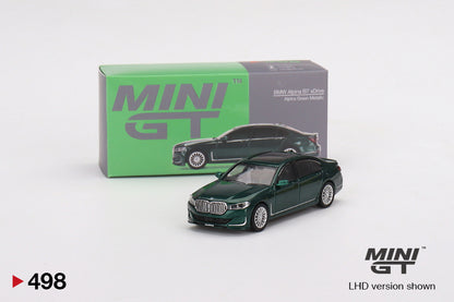 MiniGT 1:64 BMW Alpina B7 xDrive (Alpina Green Metallic) – MiJo Exclusive #498