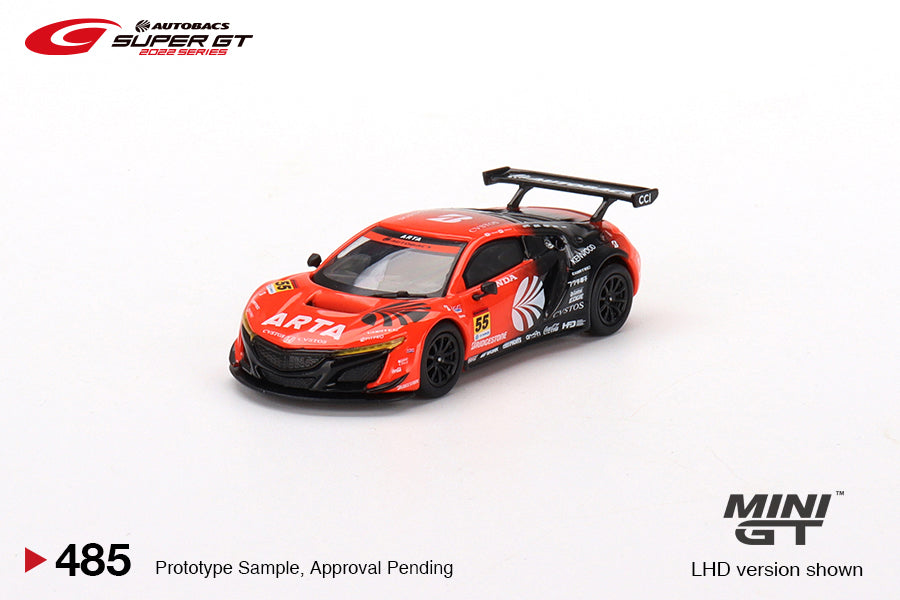 MiniGT 1:64 Honda NSX GT3 EVO22 #55 ARTA 2022 Super GT Series – Japan Exclusive #485