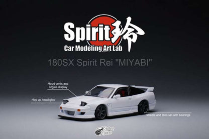 Micro Turbo 1:64 Nissan 180SX Flip Up Lights - White