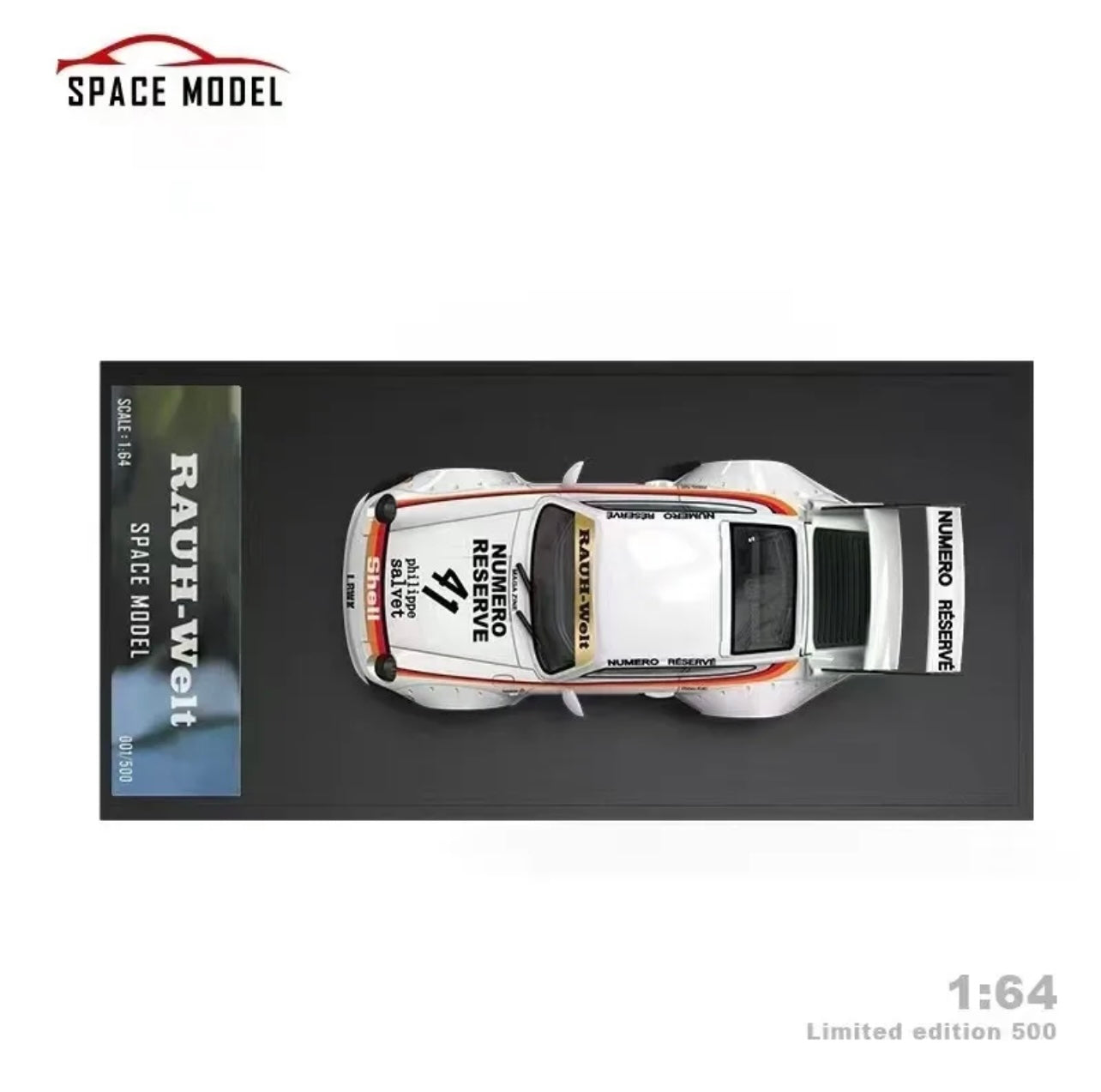 Space Model 1:64 LBWK RWB 993 Numero Reserve