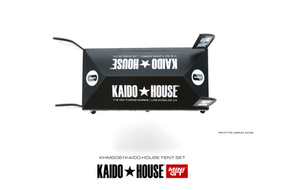 MiniGT X Kaido House 1:64 Kaido House Tent V1 - Black