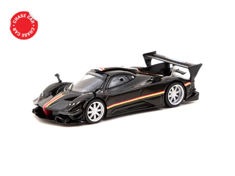 Tarmac Works 1:64 Global64 Pagani Zonda Revolución Nero Oro CHASE