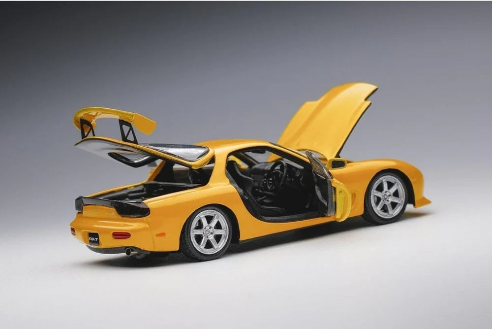 PGM Model 1:64 Mazda RX-7 FD3S - Yellow