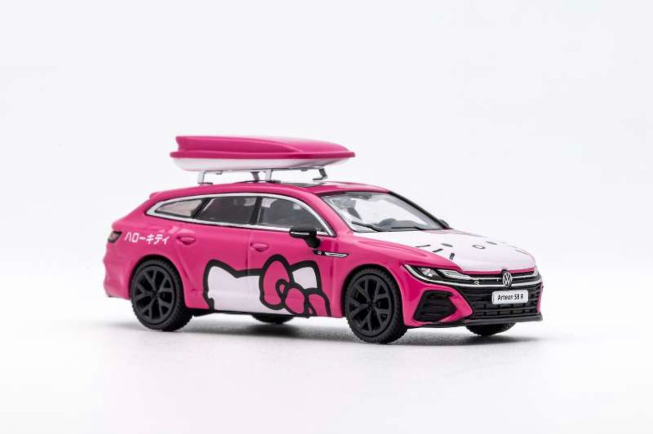 GCD 1:64 VW Volkswagen Arteon Wagon R With Storage - Hello Kitty