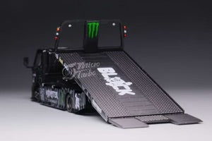 Micro Turbo 1:64 Hino Monster Flatbed Tow Truck