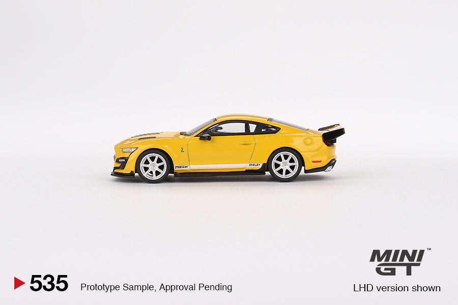 MiniGT 1:64 Shelby GT500 Dragon Snake Concept Yellow - MiJo Exclusive #535