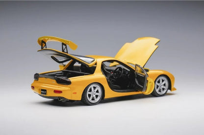 PGM Model 1:64 Mazda RX-7 FD3S - Yellow