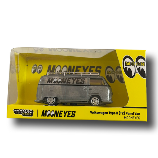 Tarmac Works X Schuco 1:64 VW Volkswagen Type II T2 Panel Van Mooneyes *CHASE*