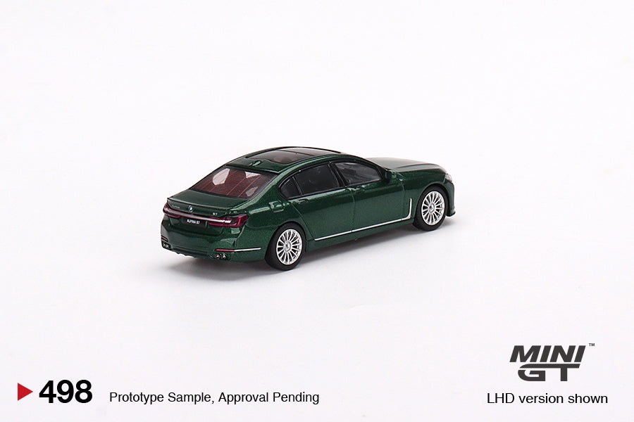 MiniGT 1:64 BMW Alpina B7 xDrive (Alpina Green Metallic) – MiJo Exclusive #498