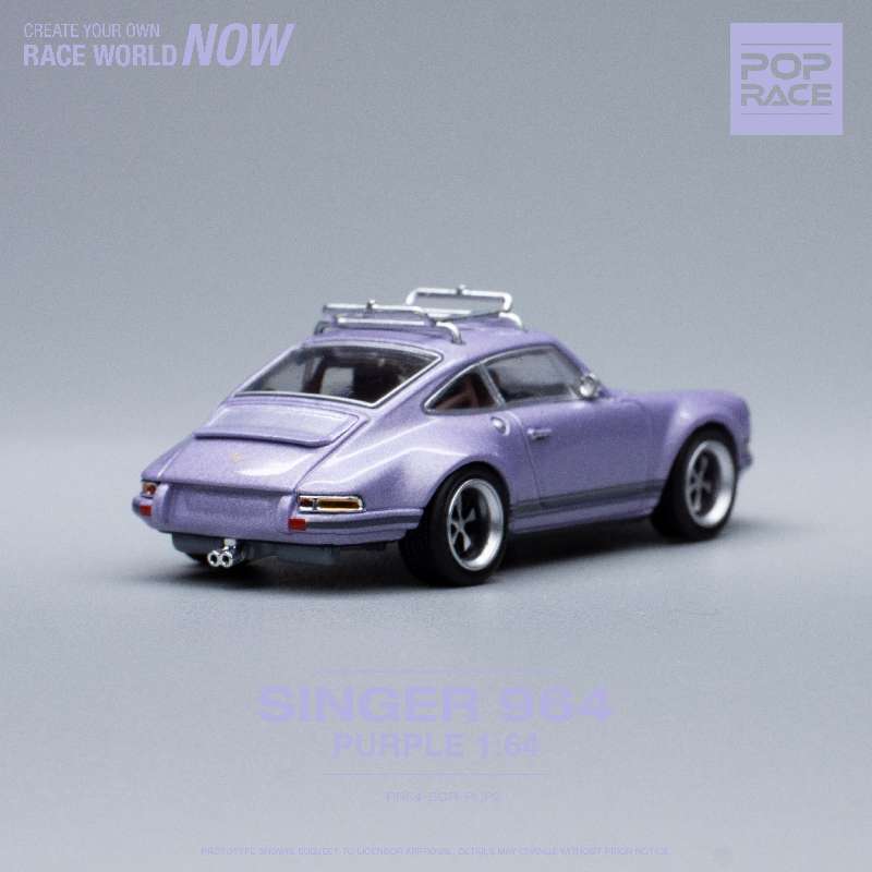 Pop Race 1:64 Singer 964 - Purple