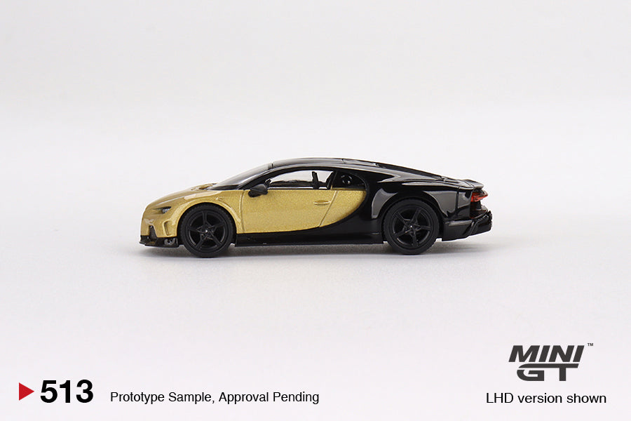 MiniGT 1:64 Bugatti Chiron Super Sport Gold – MiJo Exclusive #513