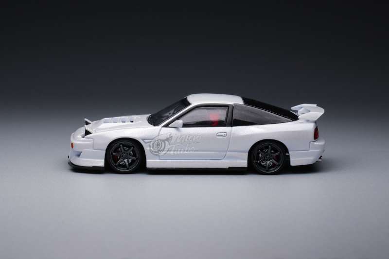 Micro Turbo 1:64 Nissan 180SX Flip Up Lights - White