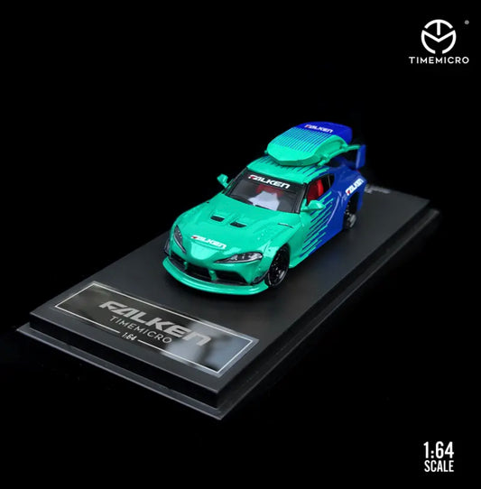 Time Micro 1:64 Toyota Supra Falken With Roof Storage