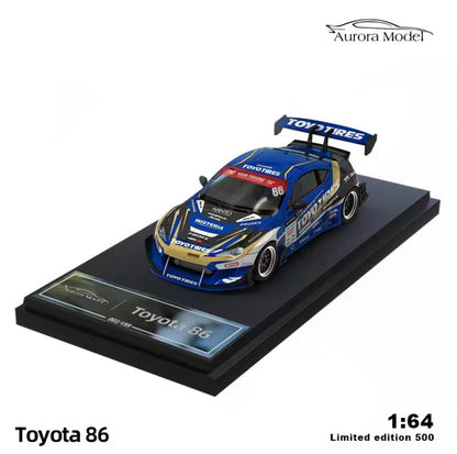 Aurora Model 1:64 Toyota 86 Concept - Toyo Tires Rocket Bunny