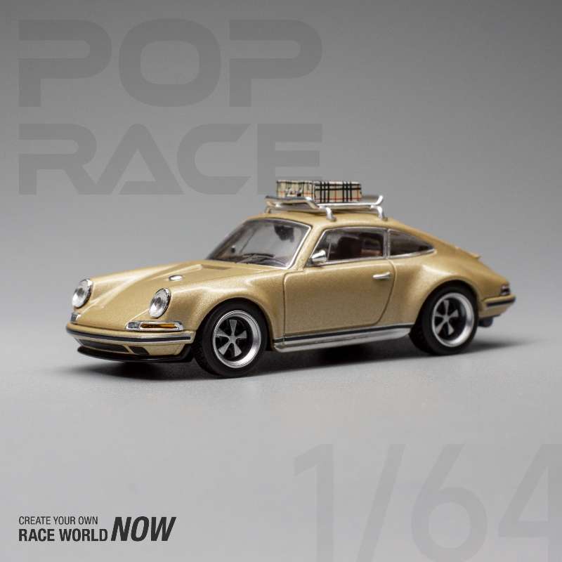 Pop Race 1:64 Singer 964 - Gold