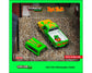Tarmac Works X Schuco 1:64 VW Volkswagen Caddy Rat Fink – Green