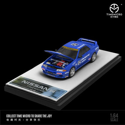 Time Micro 1:64 Nissan Skyline GT-R R32 - Calsonic