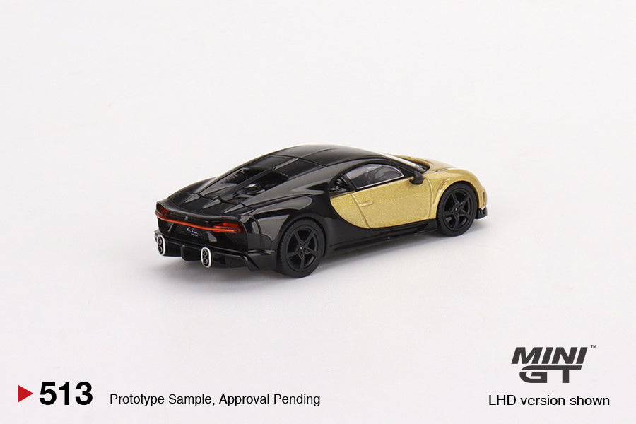 MiniGT 1:64 Bugatti Chiron Super Sport Gold – MiJo Exclusive #513