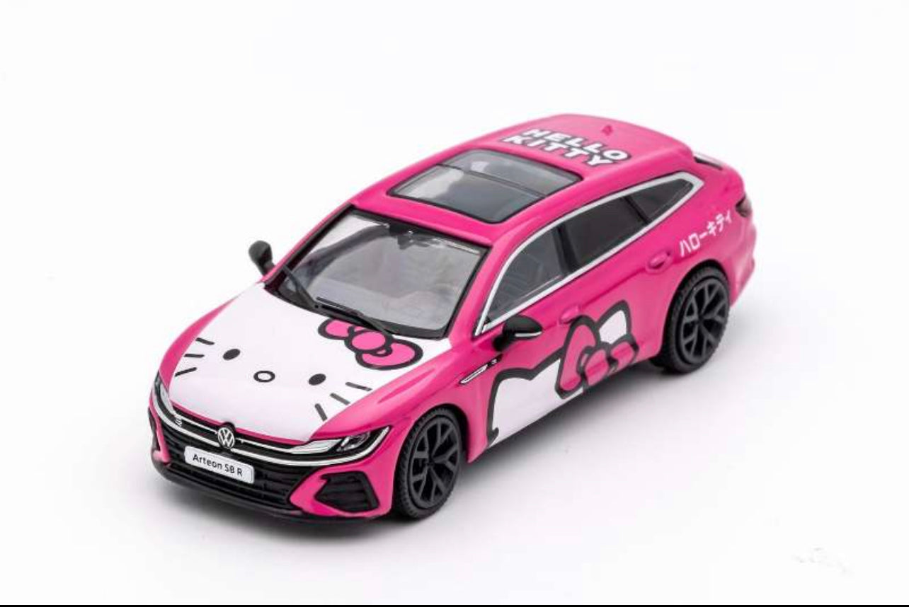 GCD 1:64 VW Volkswagen Arteon Wagon R With Storage - Hello Kitty