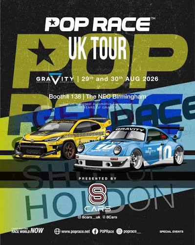 Pop Race 1:64 UK Gravity Event Exclusive PAIR - Pandem GR Yaris & RWB 930