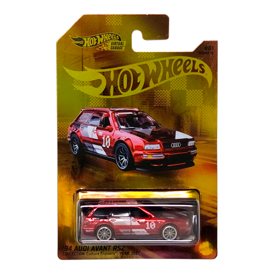 Hot Wheels 1:64 NFT Garage Series 10 '94 Audi Avant RS2 Red