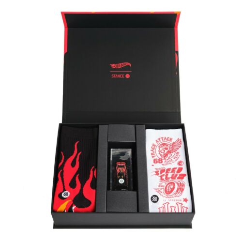 Hot Wheels Premium X Stance Socks (L) Collaboration Box Set GMC Van - Limited Edition 2022