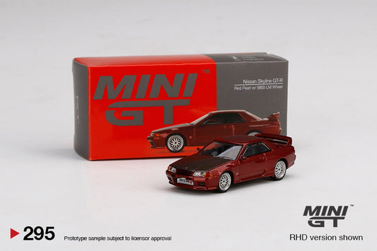 MiniGT Nissan Skyline GT-R R32 Red Pearl MiJo Exclusive #295