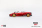 MiniGT Pagani Huayra Roadster Rosso Monza MiJo Excliusive #50
